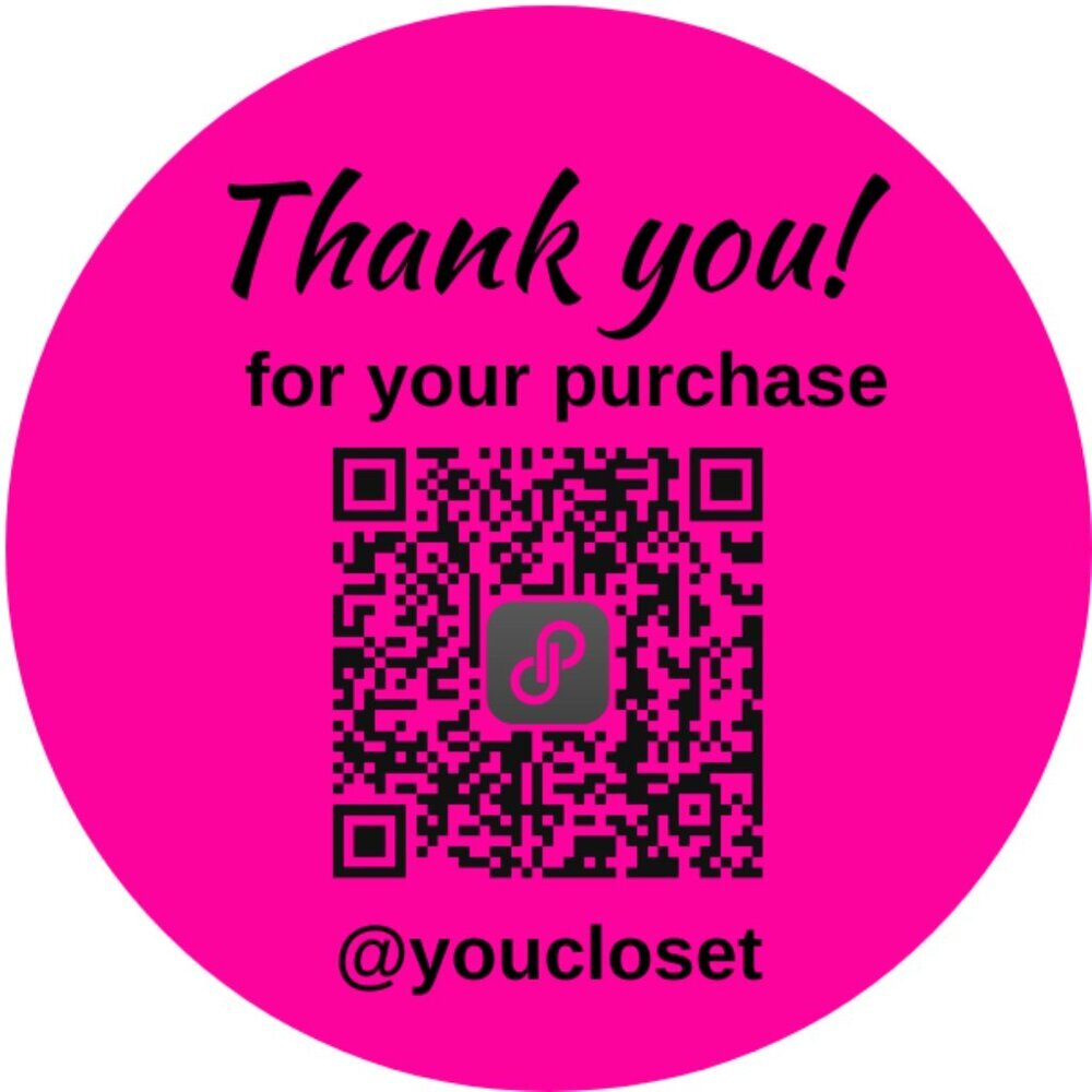 50 QR CODE STICKERS 100  2” Colorful QR  Stickers.